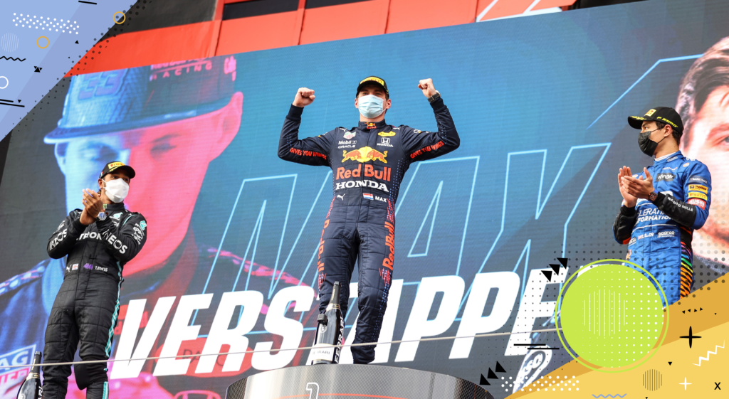 Verstappen Podio