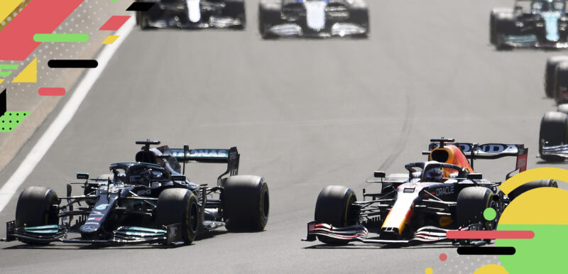 Hamilton y Verstappen